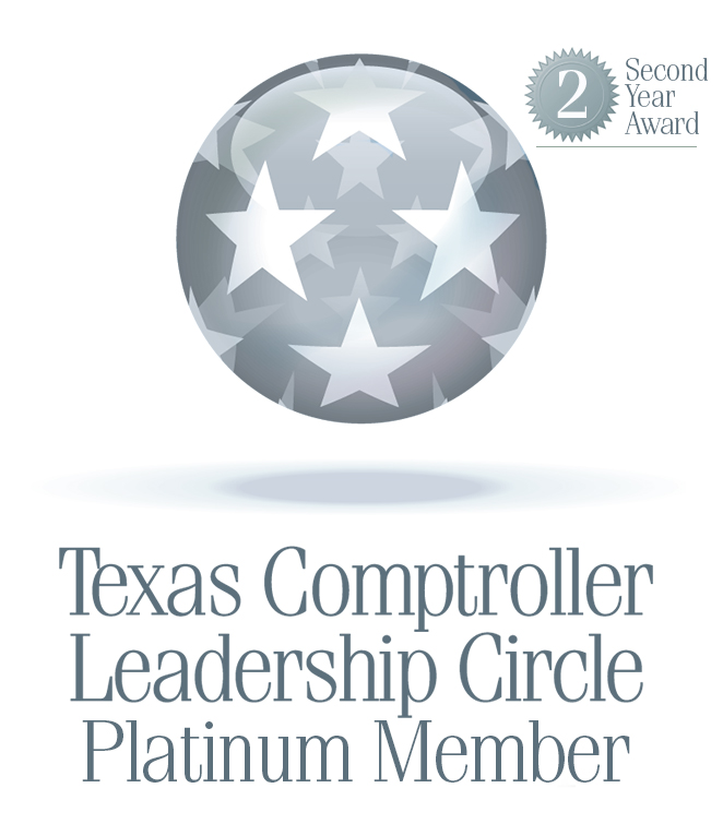 Texas Comptroller Leadership Circle Platinum Member